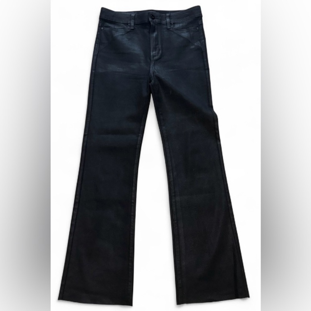PAIGE High Rise Manhattan Black‎ Denim